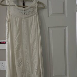 American Rag Cream Lace Midi Dress